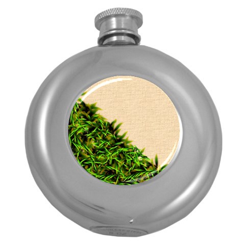 Papyrus1 Hip Flask (5 oz) from ArtsNow.com Front