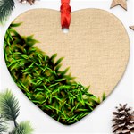 Papyrus1 Heart Ornament (Two Sides)