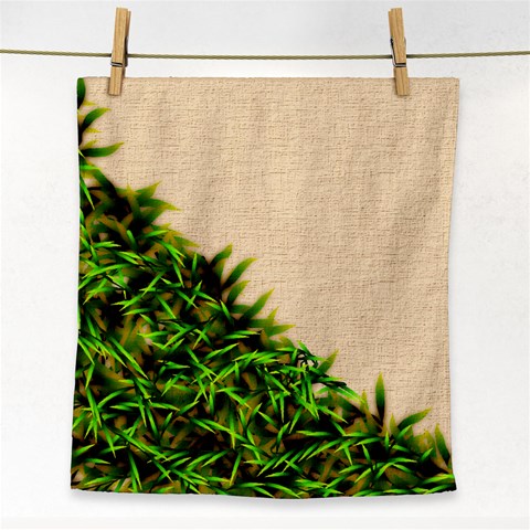 Papyrus1 Face Towel from ArtsNow.com Front
