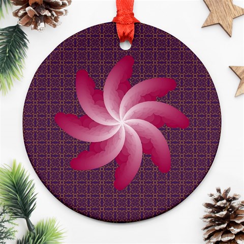 Petalove Ornament (Round) from ArtsNow.com Front