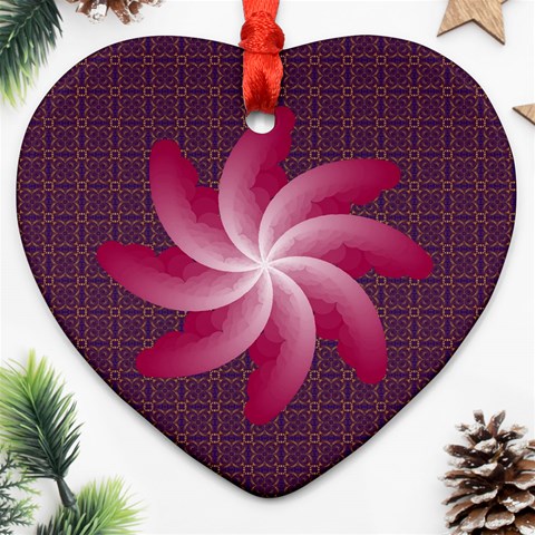 Petalove Ornament (Heart) from ArtsNow.com Front