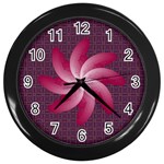 Petalove Wall Clock (Black)