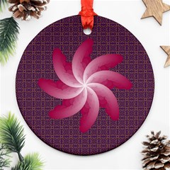 Petalove Round Ornament (Two Sides) from ArtsNow.com Back