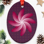 Petalove Oval Ornament (Two Sides)
