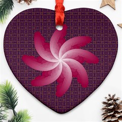 Petalove Heart Ornament (Two Sides) from ArtsNow.com Back