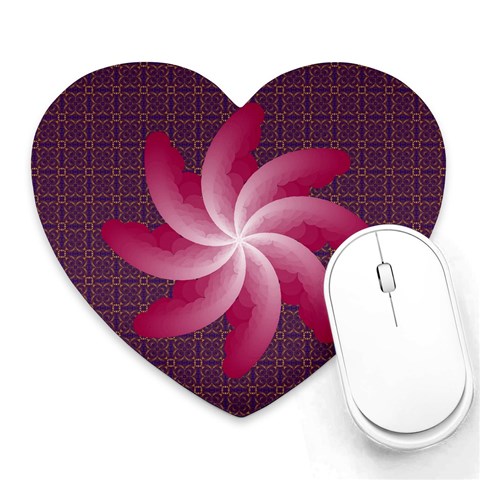 Petalove Mousepad (Heart) from ArtsNow.com Front