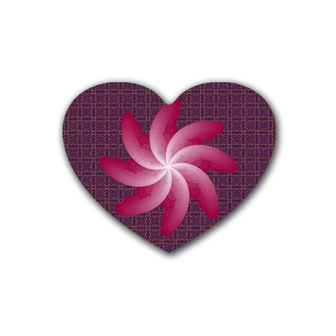Petalove Rubber Coaster (Heart) from ArtsNow.com Front