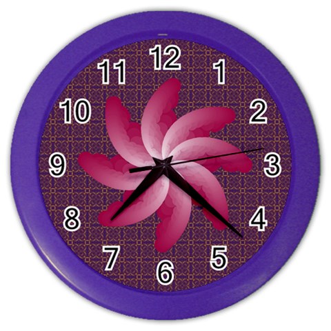 Petalove Color Wall Clock from ArtsNow.com Front