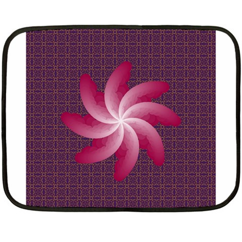 Petalove Mini Fleece Blanket(Two Sides) from ArtsNow.com 35 x27  Blanket Back