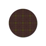 Artist Pallete Rubber Round Coaster (4 pack)