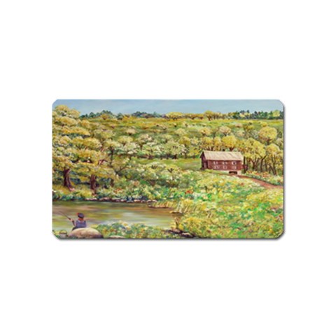 Tenant House In Summer  by Ave Hurley Magnet (Name Card) from ArtsNow.com Front