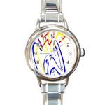 Byr Contour 2 Round Italian Charm Watch