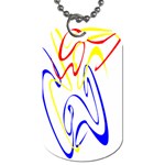 Byr Contour 2 Dog Tag (One Side)