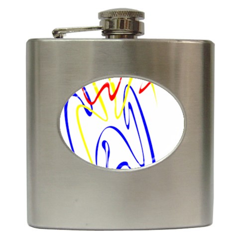 Byr Contour 2 Hip Flask (6 oz) from ArtsNow.com Front