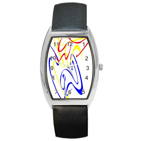 Byr Contour 2 Barrel Style Metal Watch from ArtsNow.com Front