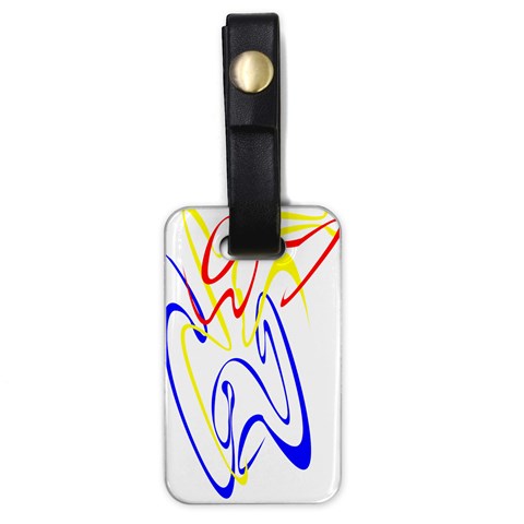 Byr Contour 2 Luggage Tag (one side) from ArtsNow.com Front