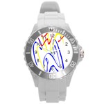 Byr Contour 2 Round Plastic Sport Watch Large