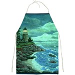 Jerrys Lighthouse by Ave Hurley - Full Print Apron