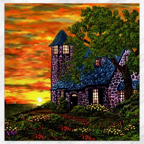 Jessica s Cottage by Ave Hurley 15.2 x15.41  Canvas - 1