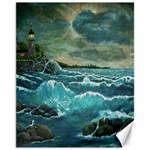 Hobson s  Lighthouse By Ave Hurley -  Canvas 11  x 14 
