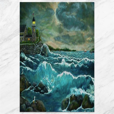 Hobson s Lighthouse by Ave Hurley 11.88 x17.36  Canvas - 1