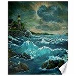 Hobson s Lighthouse by Ave Hurley - Canvas 11  x 14 