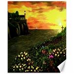 Eddies Sunset by Ave Cosgriff Hurley Canvas 16  x 20 