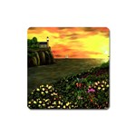 Eddies Sunset by Ave Hurley -  Magnet (Square)