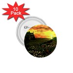 Round Eddies Sunset 1.75  Button (10 pack) 