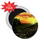 Round Eddies Sunset 2.25  Magnet (10 pack)