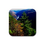 Pa Grand Canyon , South View by Ave Hurley -  Rubber Coaster (Square)