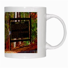 Leo Harrison St Pk  Path 8 Turkey Path White Mug from ArtsNow.com Right