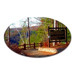 Leo Harrison St Pk  Path 8 Turkey Path Magnet (Oval)
