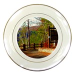 Leo Harrison St Pk  Path 8 Turkey Path Porcelain Plate