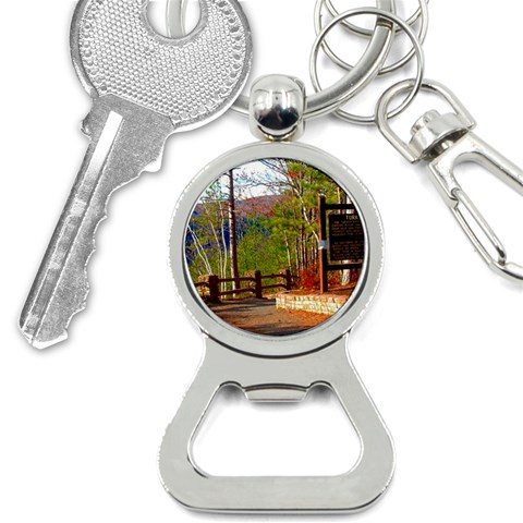 Leo Harrison St Pk  Path 8 Turkey Path Bottle Opener Key Chain from ArtsNow.com Front