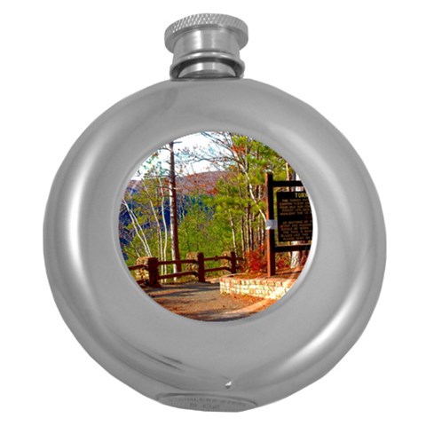 Leo Harrison St Pk  Path 8 Turkey Path Hip Flask (5 oz) from ArtsNow.com Front
