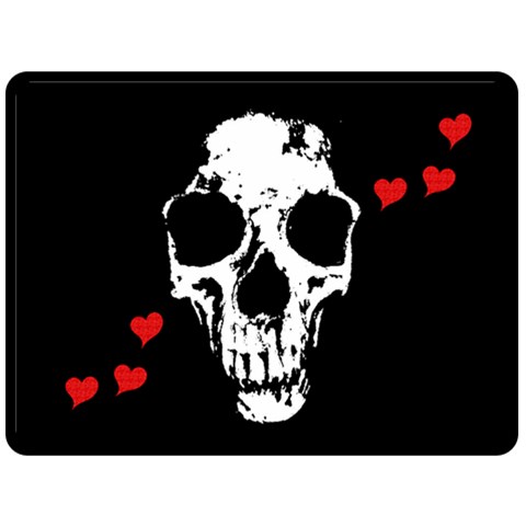 Fragmented Skull Full Sized Fleece Blanket from ArtsNow.com 80 x60  Blanket Front