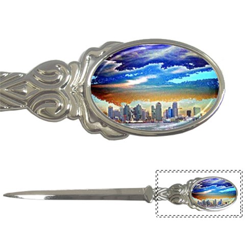 San Diego Skyline Letter Opener from ArtsNow.com Front