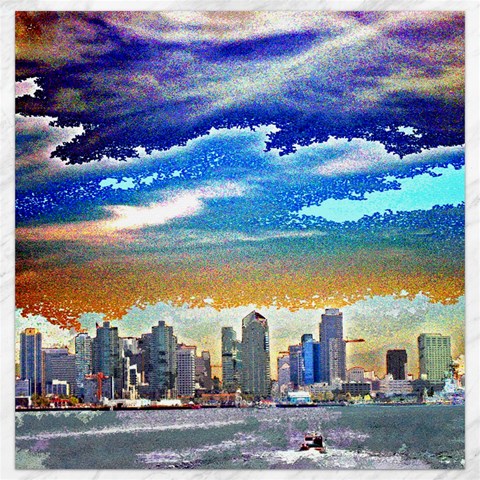 San Diego Skyline Canvas 12  x 12  from ArtsNow.com 11.4 x11.56  Canvas - 1