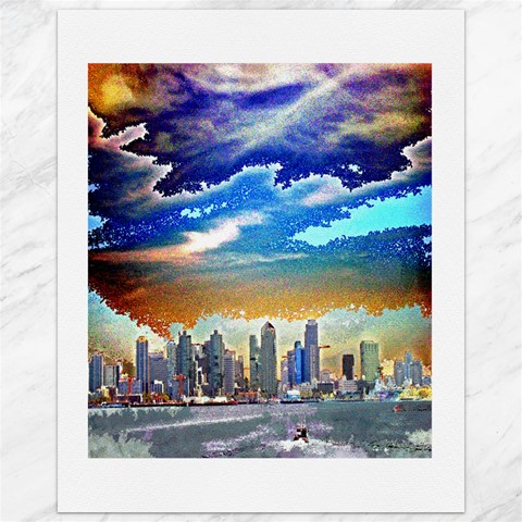 San Diego Skyline Canvas 16  x 20  from ArtsNow.com 15.75 x19.29  Canvas - 1