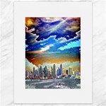 San Diego Skyline Canvas 18  x 24 