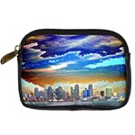 San Diego Skyline Digital Camera Leather Case