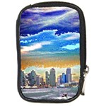 San Diego Skyline Compact Camera Leather Case