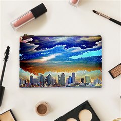 San Diego Skyline Cosmetic Bag (Medium) from ArtsNow.com Front