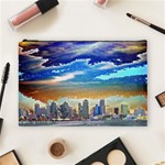 San Diego Skyline Cosmetic Bag (Large)