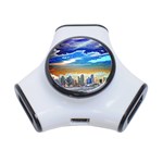 San Diego Skyline 3-Port USB Hub
