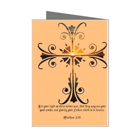 Sunset2 8 Pack Small Greeting Card from ArtsNow.com Left
