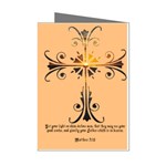 Sunset2 8 Pack Small Greeting Card