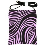 Pink Zebra Shoulder Sling Bag