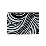 Zebra Print Cosmetic Bag (Medium)